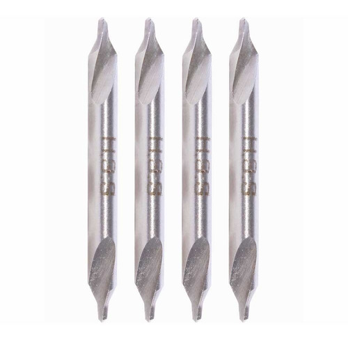 4 Brocas Centro Hss Toolmex No. 00 60gra