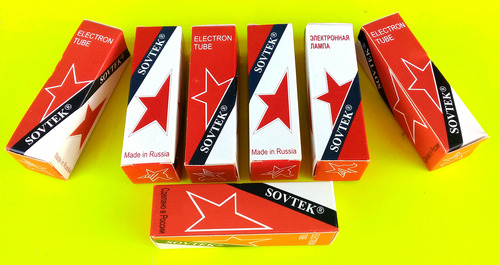 Valvulas Sovtek El84 - El Par Apareado - Made In Rusia