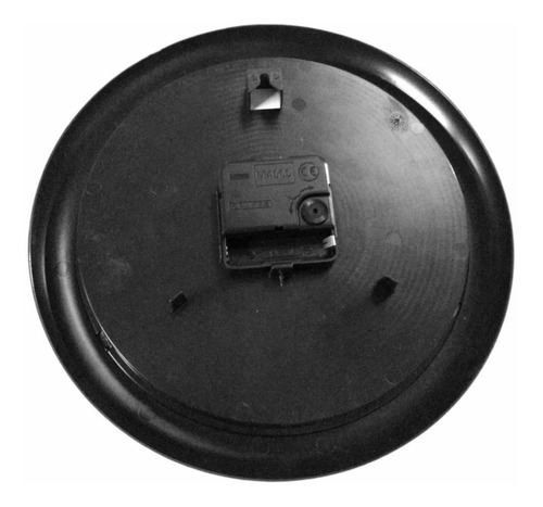 Imagem 3 de 5 de Relógio De Parede Eurora Cozinha Sala Preto 6517