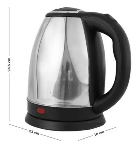 Tetera Cafetera Eléctrica 2 Litros Inoxidable