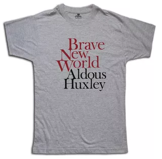 Remeras Aldous Huxley Brave New World Un Mundo Feliz Algodon