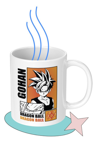 Taza Tazon Mug Dragon Ball Gohan