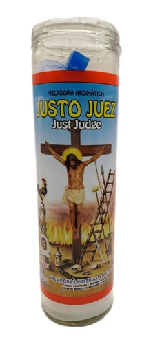 Veladora Aromática Justo Juez Ritualizada 