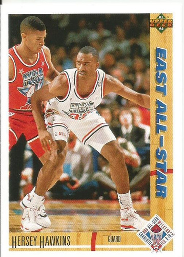 Barajita Hersey Hawkins All Star Upper Deck 1991 #71 76ers