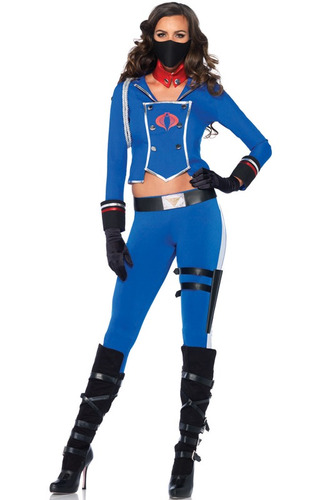 Disfraz De Cobra Gi Joe Para Mujer Talla: S Halloween