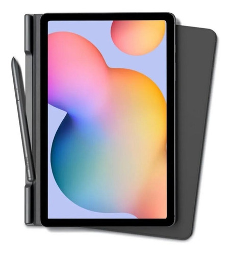 Imagen 1 de 4 de Tablet  Samsung Galaxy Tab S S6 Lite with Book Cover SM-P610 10.4" 64GB gris y 4GB de memoria RAM 