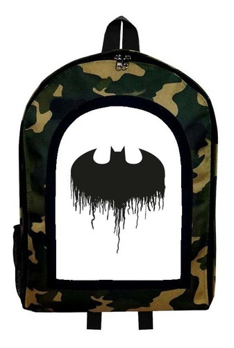 Mochila Camuflada Batman Nueva Colección Modelo 83