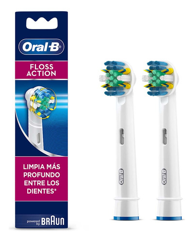 Repuesto para Cepillo Eléctrico Oral-B Floss 2 Unidades