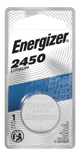 Pila Litio Energizer 2450 Batería Litio
