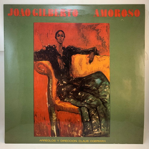 Joao Gilberto - Amoroso - Vinilo 1977  Lp - Ex