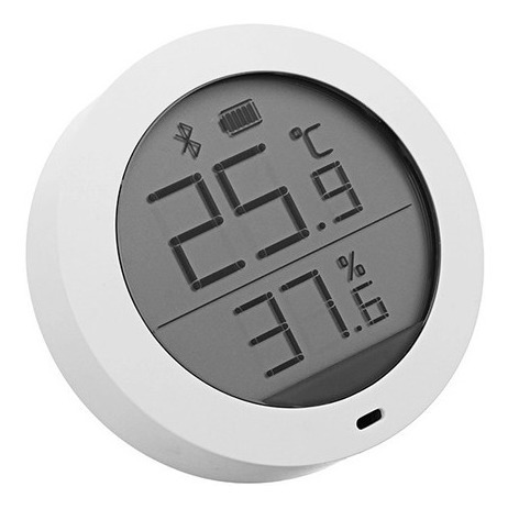 Imagem 7 de 9 de Sensor Medidor De Temperatura E Umidade Bluetooth Xiaomi