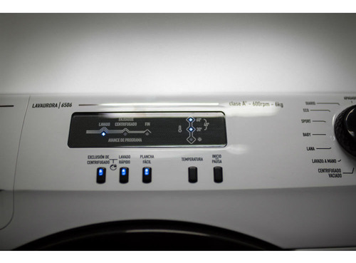 Lavarropas Carga Frontal Aurora 6 Kg 600 Rpm 6506