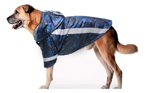 Campera Reflectiva Perros Impermeables Abrigo Talles Grandes