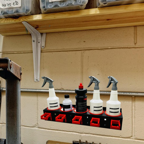 Spray Bottle Spray Bottle Storage Rack Rail De Montaje En La