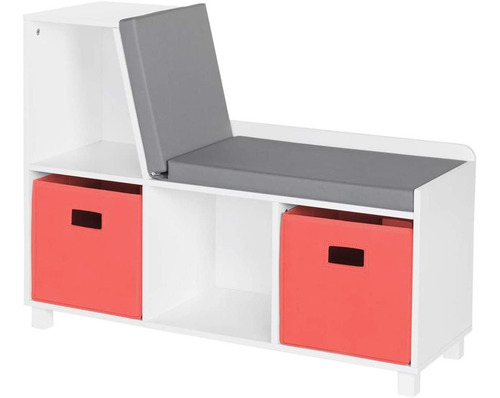 Banco De Almacenamiento Para El Hogar, Blanco Con Cajon...