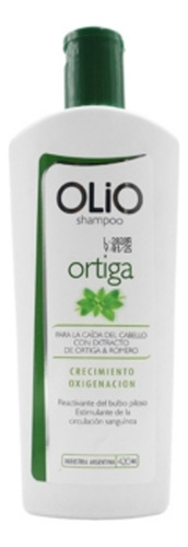 Shampoo Olio Ortiga Para Caida X420cc