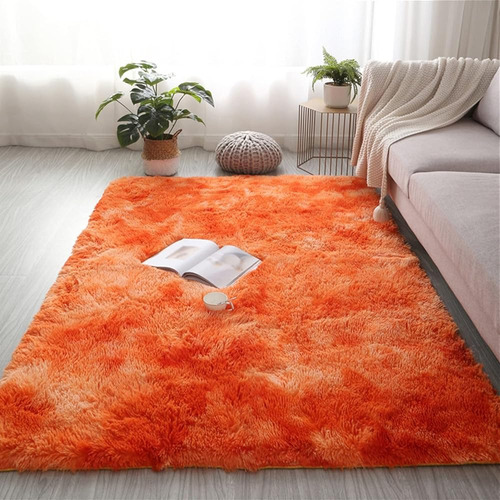 Lifup Soft Fluffy Modern Fuzzy Abstract Area Rug, Cozy Plush