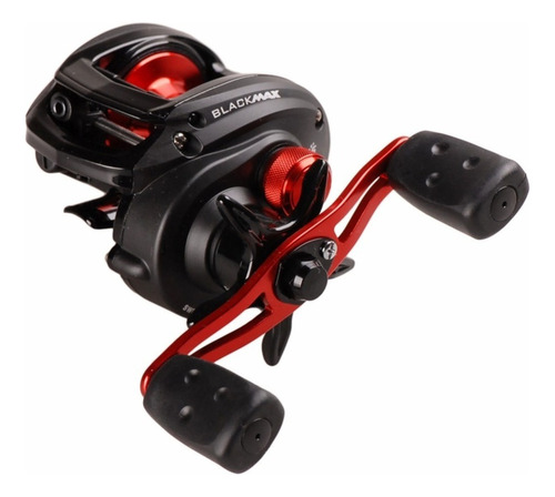 Reel rotativo Abu Garcia Black Max BMAX3 izquierdo color negro