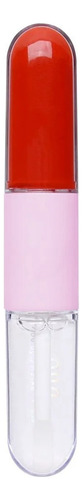 Batom Liquido Gloss Duo - Cor D01 - Hbf5681-1 - Ruby Rose