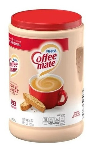 Coffee Mate Bote Grande 1.5kg  Importado Sustituto De Crema