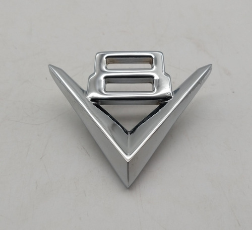 Emblema Insignia V8 Metal Cromado F1 F100 Hotrod Ford