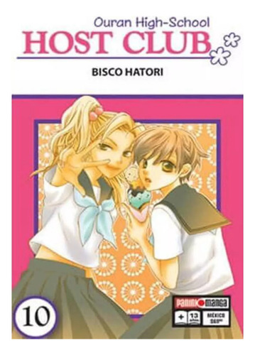 Ouran High School Host Club N°10, De Bisco Hatori., Vol. 10. Editorial Panini Manga, Tapa Blanda, Edición Ouran High School Host Club En Español, 2008