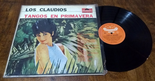 Los Claudios Tangos En Primavera Disco Lp Vinilo