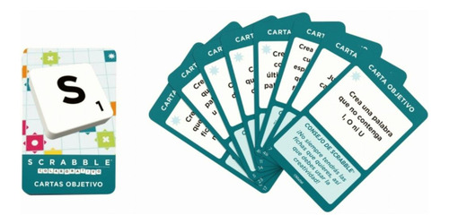 Scrabble, Juego De Mesa 2 En 1, Original Mattel,