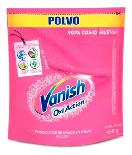 Quitamanchas En Polvo 450g Vanish