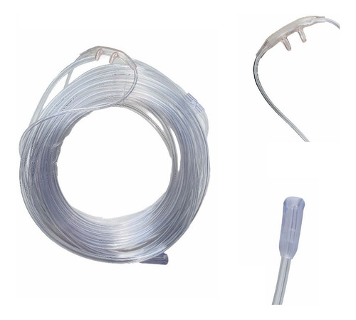 Puntas Nasales Canula Nasal Para Oxigeno Adulto 10 M