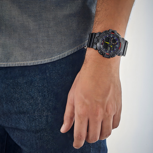 Reloj Casio G-Shock GA-700RGB-1adr para hombre