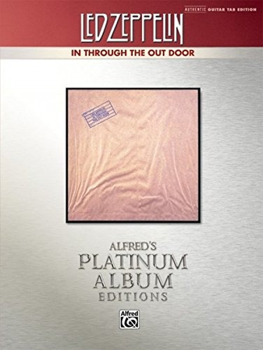 Led Zeppelin  In Through The Out Door Platinum Guitar Authen
