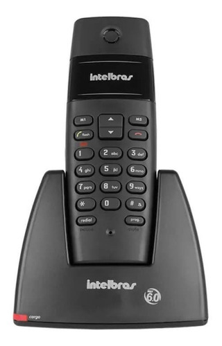 Telefone Fixo Sem Fio Intelbras Ts40 Dect 6.0 Preto