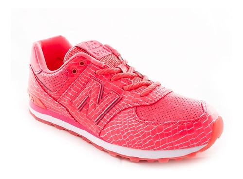 Imagen 1 de 5 de Zapatilla New Balance Gc 574 S5 Fuxia Mujer Rcmdr