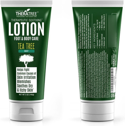 Loción De Aceite De Árbol De Té Con Aceite De Neem Para Pies