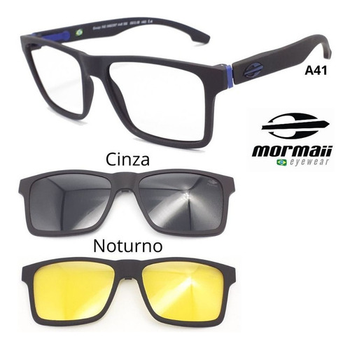 O Que Acha Deste Oculos? Conheça O Mormaii Swap Ng + 2 Clip