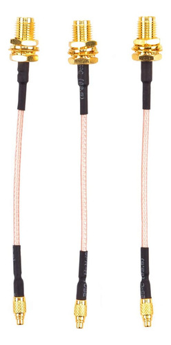 Fpvking Mmcx A Sma Hembra De Baja Pérdida Fpv Antena Extensi
