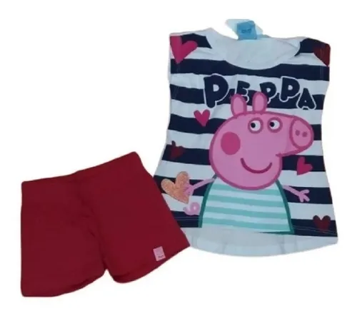 Roupa peppa 2025 pig malwee
