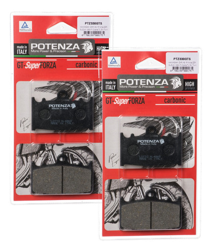 Kit Pastilha Potenza Dianteira Kawasaki Versys 1000 330gts