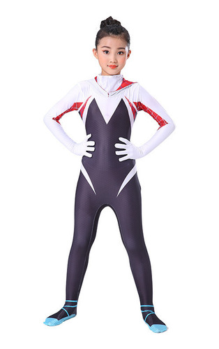 Mono Gwen De Spider-man Para Cosplay Para Mujer