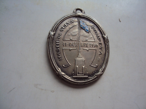 #m Medalla Mastil De Nueva Pompeya 1936