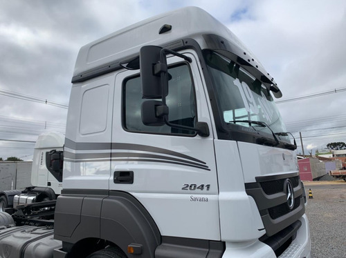 Imagem 11 de 15 de Mb Axor 2041 4x2 Teto Alto Automatico Bx Km Impecavel