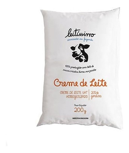 Combo 3 Leitíssimo Creme De Leite Uht 20% Gordura 200g