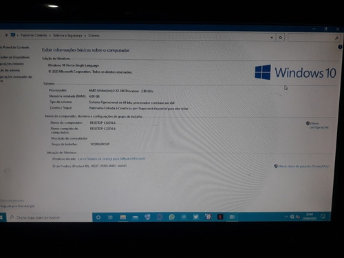 Computador Windows 10