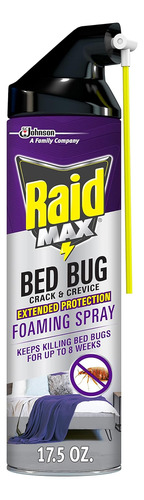 Raid Max Bed Bug Crack & Crevice - Espray De Espuma De Prote