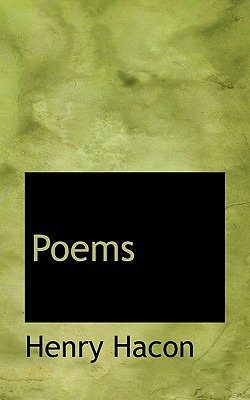 Libro Poems - Hacon, Henry