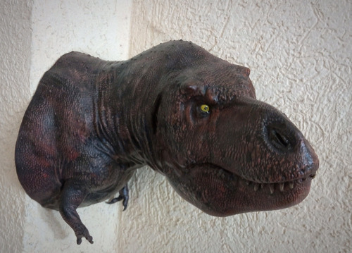 Busto De T-rex-tiranosaurio -dinosaurios Decorativos