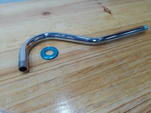 Imagen 2 de 3 de Tubo Para Ducha Acero Inoxidable Griven 40cm Mayor Y Detal//