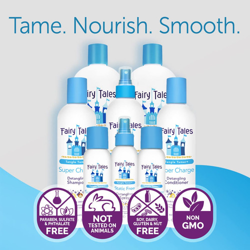 Fairy Tales Tangle Tamer Static Free Detangling Spray For Ki