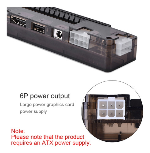 Laptop Externo Com Encaixe De Placa De Vídeo Independente Pa